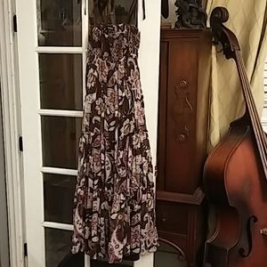 #7❤️ Bebe maxi dress. Gently worn size small